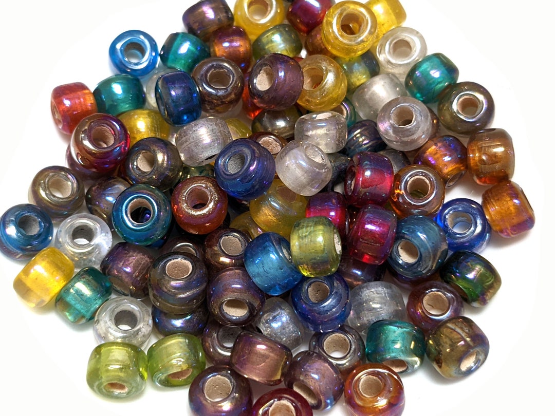 25 Roller Beads Crow Beads Macrame Beads Rainbow Finish Beads Il 1080xN.4077151150 4zam