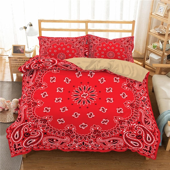 Red Comforter Set (King, Queen, Full, & Twin)