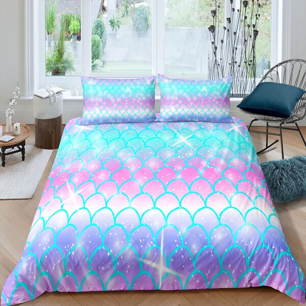 Mermaid Comforter Etsy