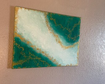 Original Abstract Oil Painting on Canvas