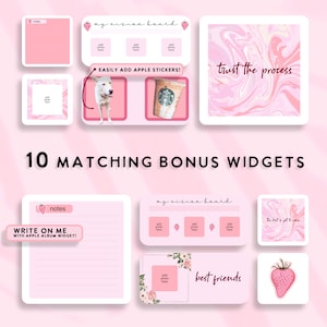 Pink Aesthetic Ios 17 Theme Kit | 3,600 Cute iPad & iPhone App Icons