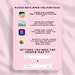 Pink Aesthetic Ios 17 Theme Kit 3,600 Cute iPad & iPhone App Icons Pink