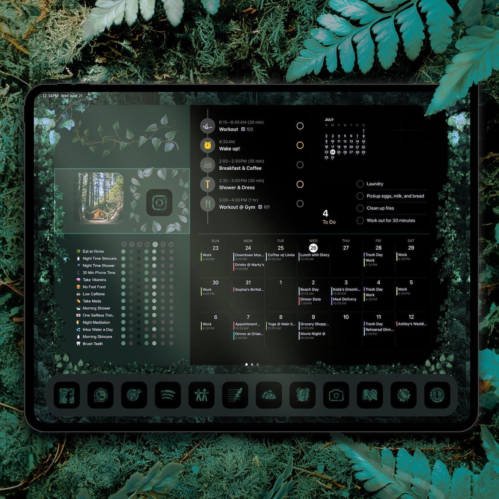 Forest iPhone & iPad Wallpaper Theme Pack | 3,600 Nature iPhone App