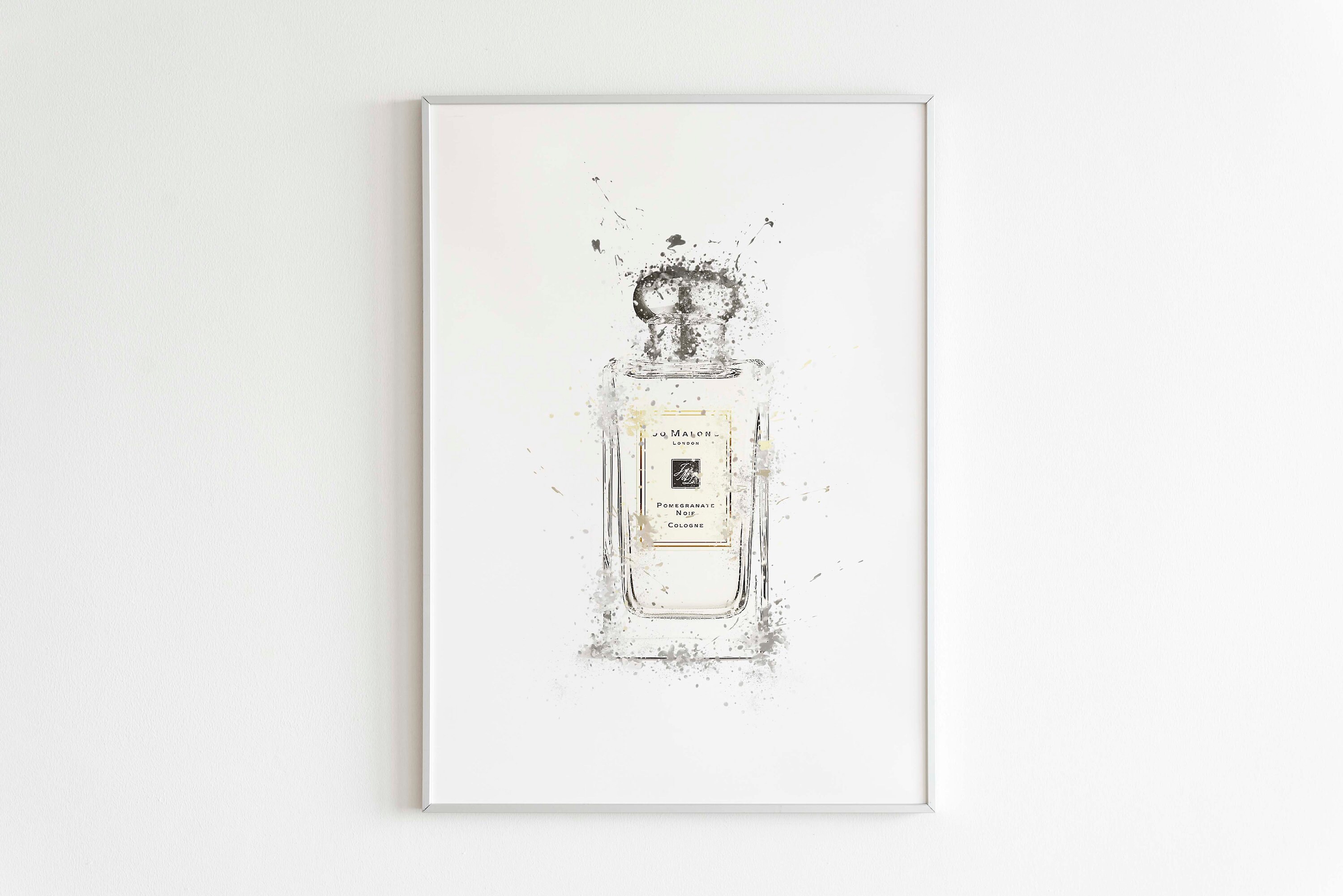Designer malone Perfume bottle art print