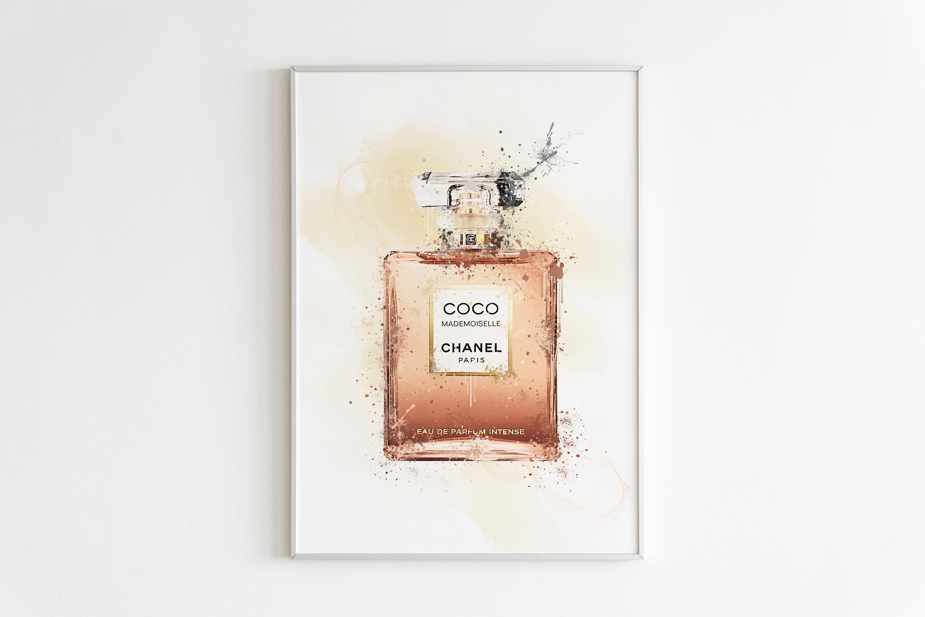 Chanel Coco Perfume Bottle Wall Art 