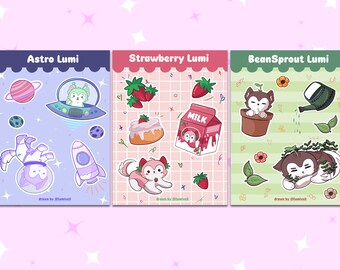 Lumi Sticker Sheets