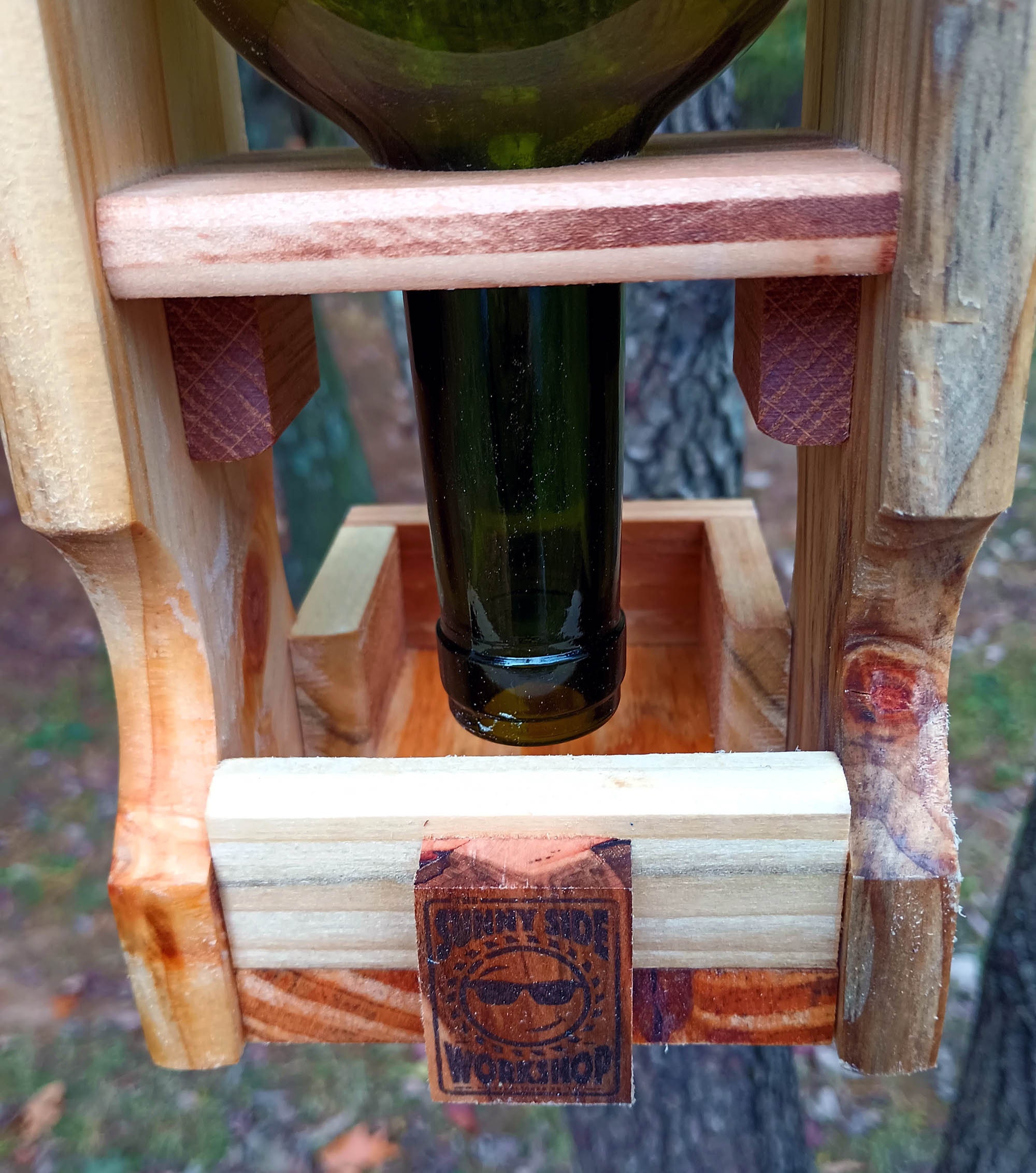 Wine Bottle Easy Fill Bird Feeder - Etsy