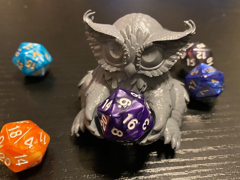 Owlbear Dice Guardian Etsy
