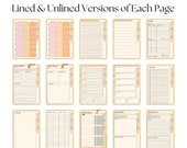 Undated Ipad Planner, Goodnotes Template, Daily Weekly Monthly (Digital Download)