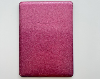Pink Glitter Kindle Skin, Kindle Decal, Vinyl Kindle Cover, Kindle Sticker, Bookish Gifts