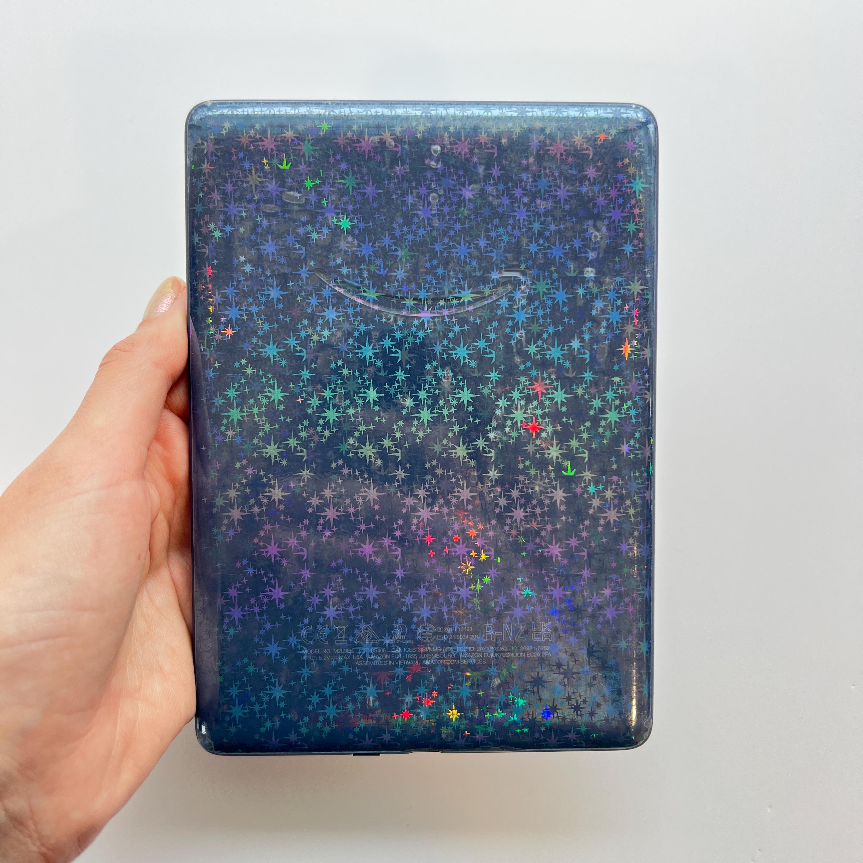 Holographic Star Kindle Skin, Kindle Decal, Vinyl Kindle Cover, Kindle Sticker, Bookish Gifts