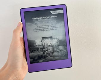 Lavender Purple Kindle Skin, Vinyl Decal