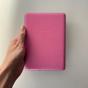 Bubblegum Pink Kindle Skin, Kindle Decal, Vinyl Kindle Cover, Kindle Sticker, Bookish Gifts