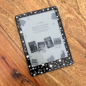 Holographic Star Kindle Skin, Kindle Decal, Vinyl Kindle Cover, Kindle Sticker, Bookish Gifts
