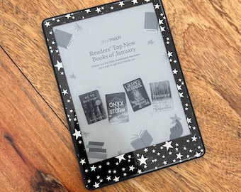 Holographic Star Kindle Skin, Kindle Decal, Vinyl Kindle Cover, Kindle Sticker, Bookish Gifts