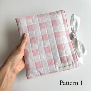 Kindle Book Sleeve Bow Tie Closure, Padded Sleeve for Kindle and Books, Handmade E-reader Case Sleeve