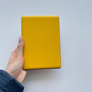 Zonnebloemgeel Kindle Skin, Kindle-sticker, Kindle-cover vinyl, Kindle-sticker, leesgrage geschenken