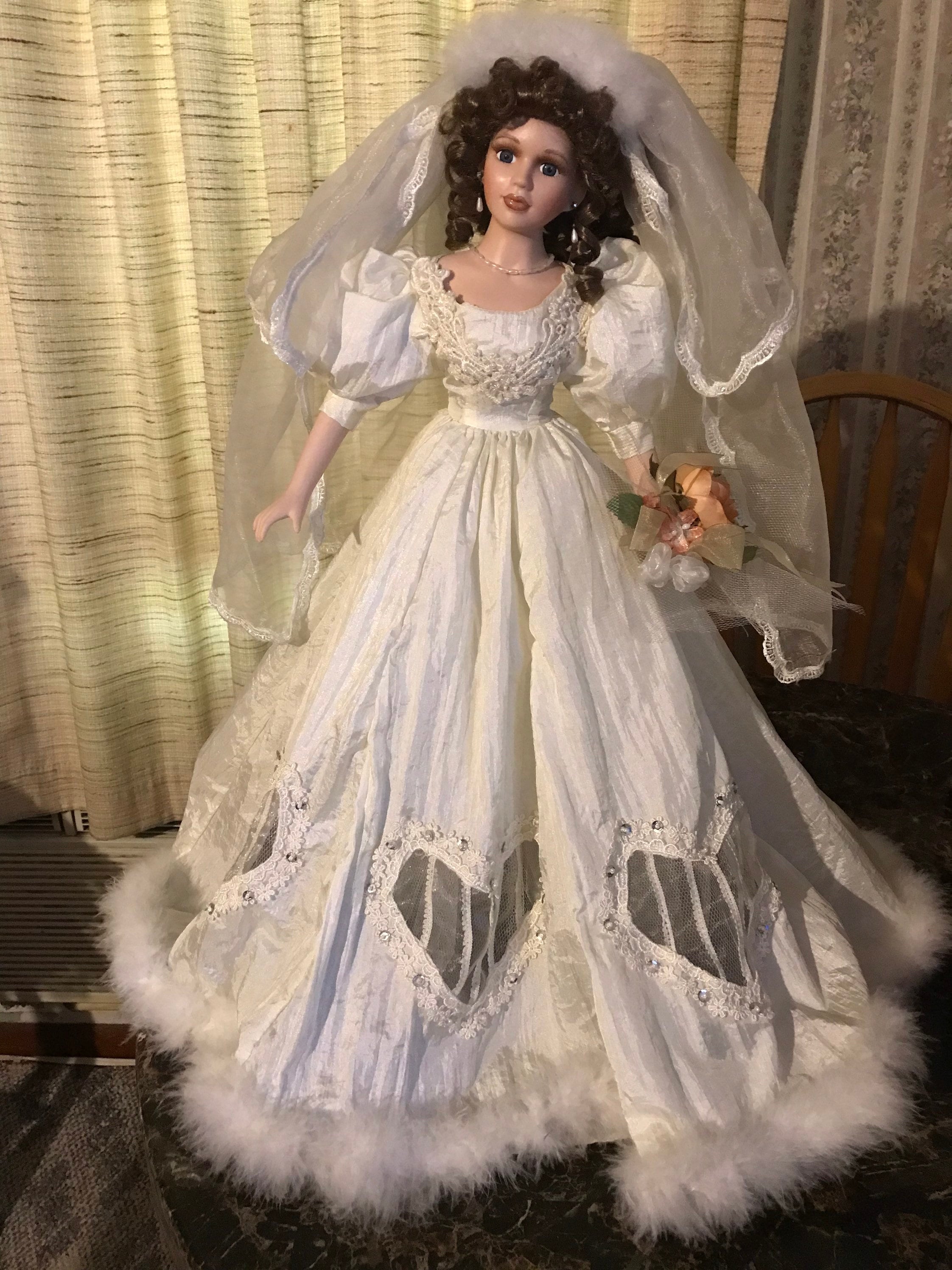 Vintage Bride Doll Etsy