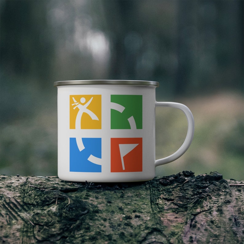 ThePunFactoryDesigns Geocache Camping Mug - Thumbnail 2