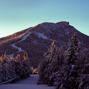 Pastel Jay Peak Summit landscape photographic print
