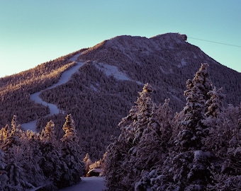 Pastel Jay Peak Summit landscape photographic print