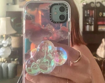 Holographic Aesthetic Cloud Phone Grip | Angelcore Aesthetic | Soft Girl Aesthetic