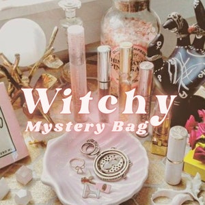 Romantic Witchy Aesthetic Mystery Bag, Witchy Jewelry Accessories, Witchy Room Decor Aesthetic, Witchcore Aesthetic