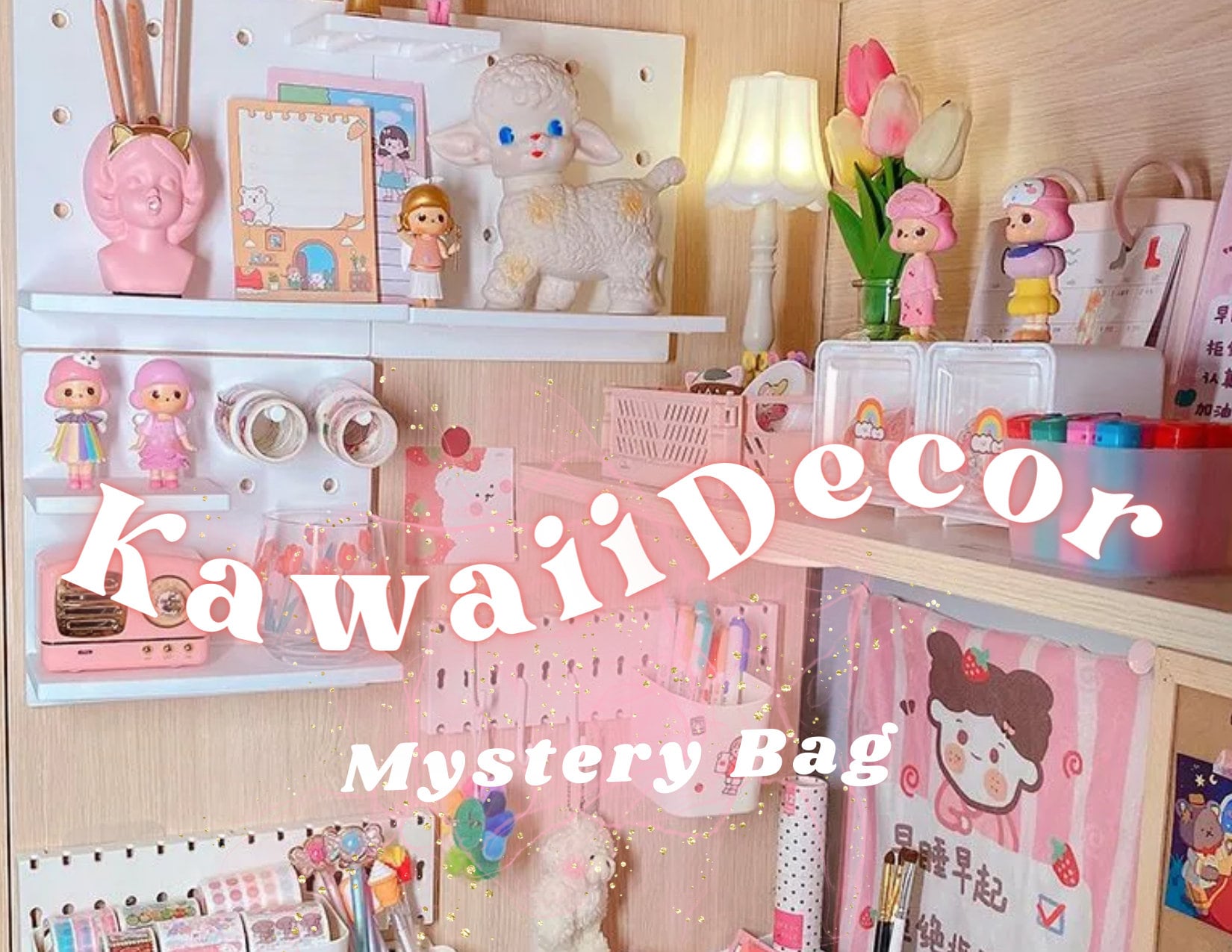 Kawaii Decor Mystery Bag, Soft Girl Aesthetic Room Decor