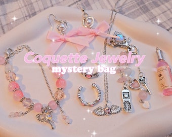 Coquette Jewelry Bundle, Coquette Aesthetic Balletcore Accessories
