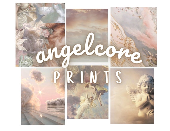 Vintage angel aesthetic wallpaper deals