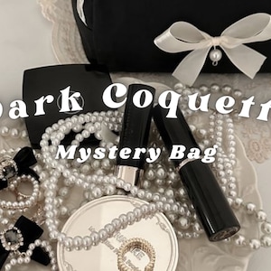 Dark Coquette Bundle | Coquette Jewelry | Coquette Room Decor Aesthetic Bundles