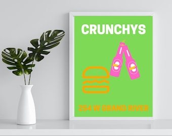 Crunchys Wanddeko
