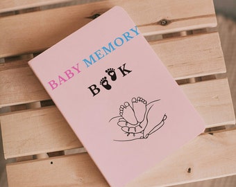 Baby Memory Book: 64-Page Keepsake Journal (PDF Pages)