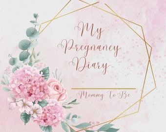 20 Page, Pregnancy Journal, Baby Book, Pregnancy Book, Pregnancy Planner, Pregnancy Diary, Mommy To Be Journal