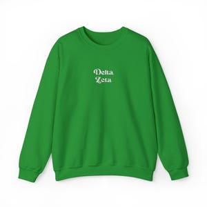 Delta Zeta Embroidered Crewneck