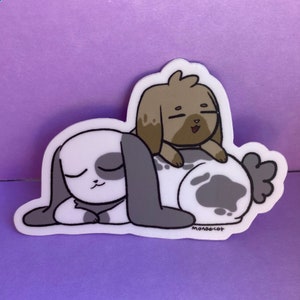 3 &quot;Slapen Lop Bunnies Sticker