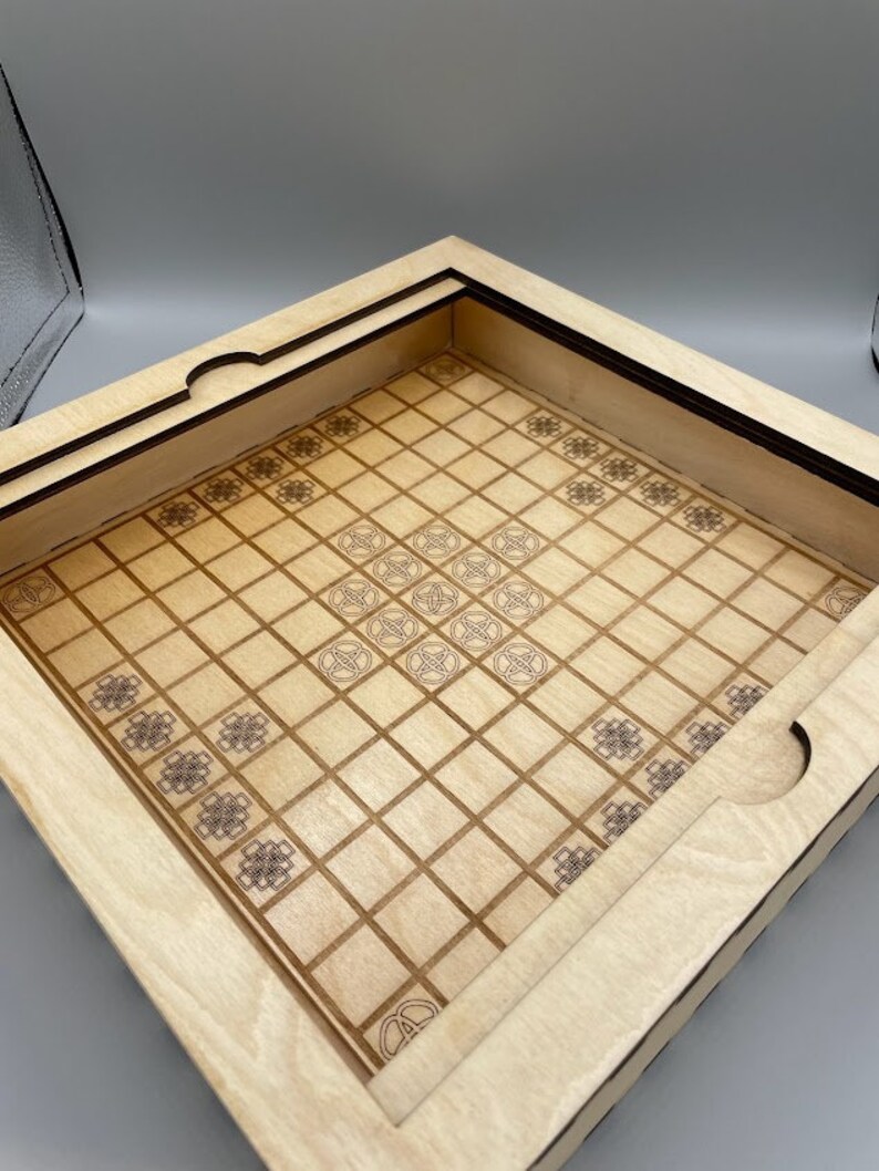 Multigame Box SVG File: Chess, Hneftafl, Bagh Chal Boards - Etsy UK
