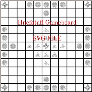 Tablero de juego Hnefatafl, Archivo SVG digital, Tablero de juego Tafl, Ajedrez vikingo