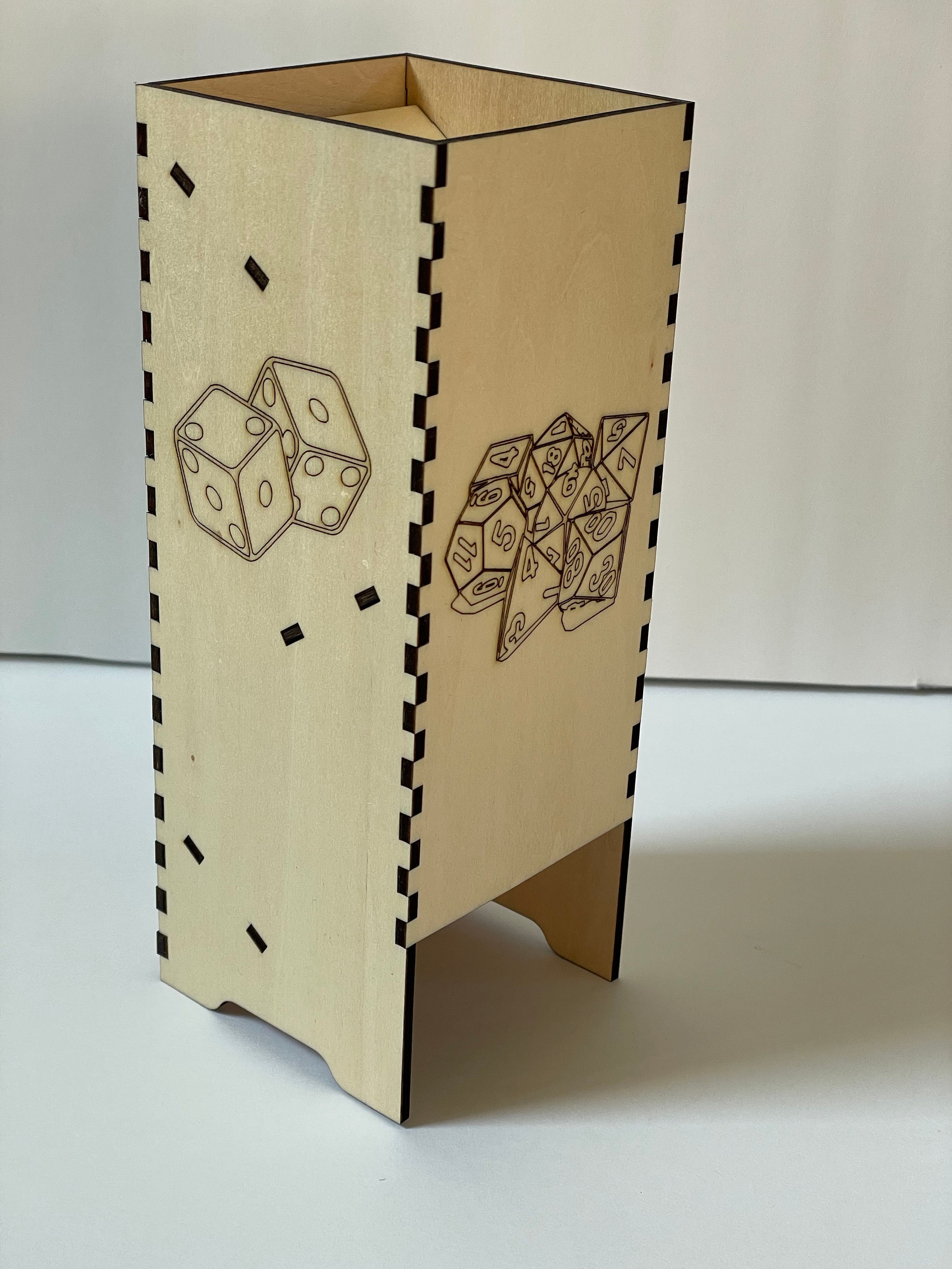 Simple Dice Tower, SVG File Only Etsy