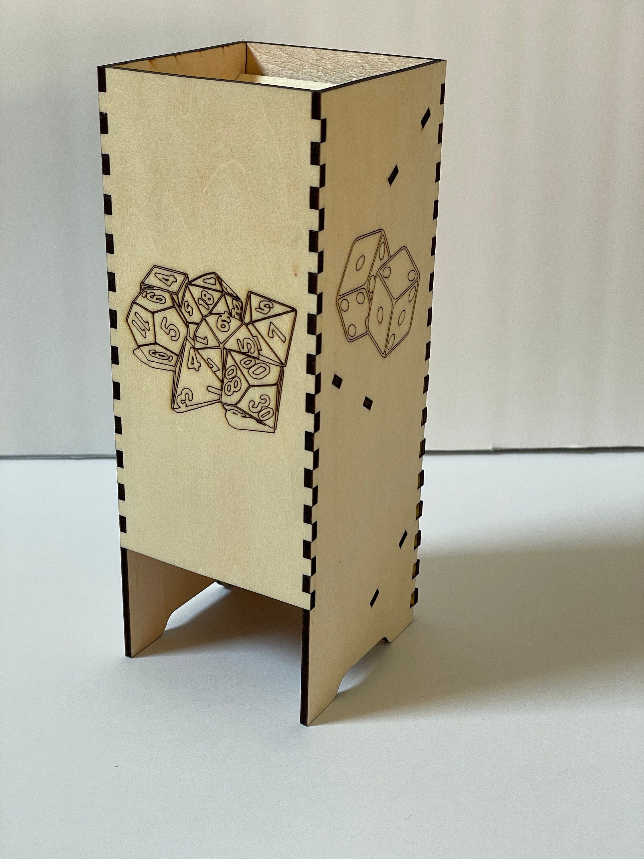 Simple Dice Tower, SVG File Only Etsy