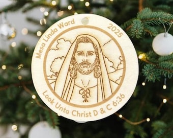 Custom LDS Relief Society Ornament