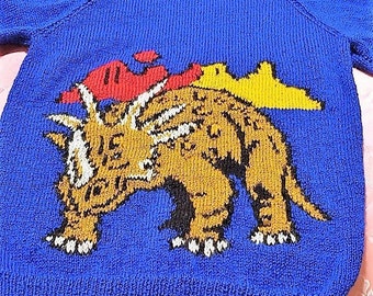 Lana Crochet Paso Paso Sueter De Dinosaurio Tejido Chompas Tejidas