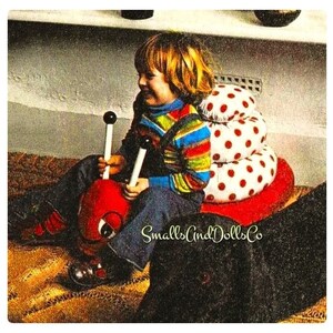 Vintage Sewing Pattern 36" Giant Snail Soft Toy Seat Ride On Chair PDF Instant Digital Download Toddler Pouf Pouffe