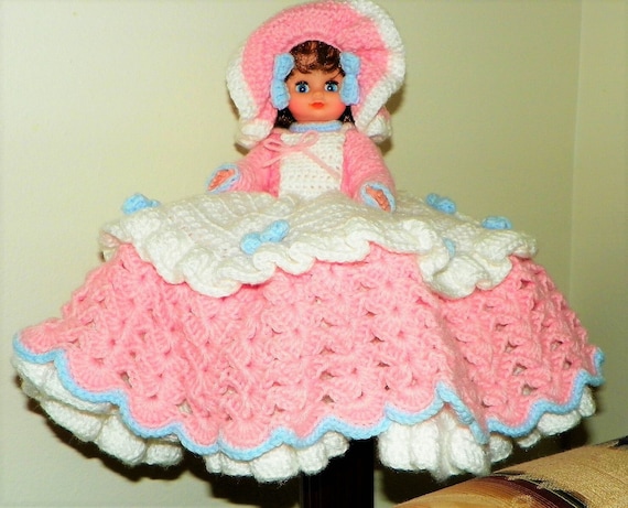 crochet bed doll dress patterns free Crochet Bed Doll Pillow Helenmay Crochet You Tube Channel
