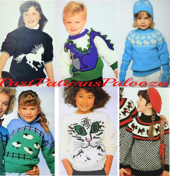 vintage kids knit