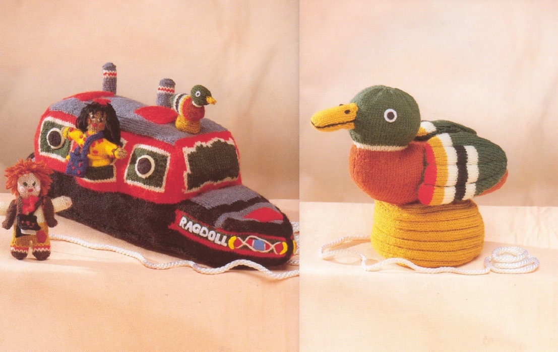 Vintage Knitting Patterns Rosie And Jim Colleciton Soft Doll Toys Hat Vintage Knitting Patterns Rosie And Jim Colleciton Soft Doll Toys Hat