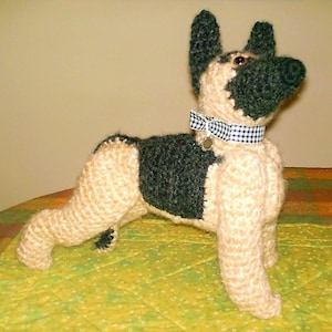Modello all'uncinetto vintage Cane pastore tedesco Peluche Bambole per adulti e cuccioli PDF Download digitale istantaneo Peluche di razza Amigurumi 12 strati
