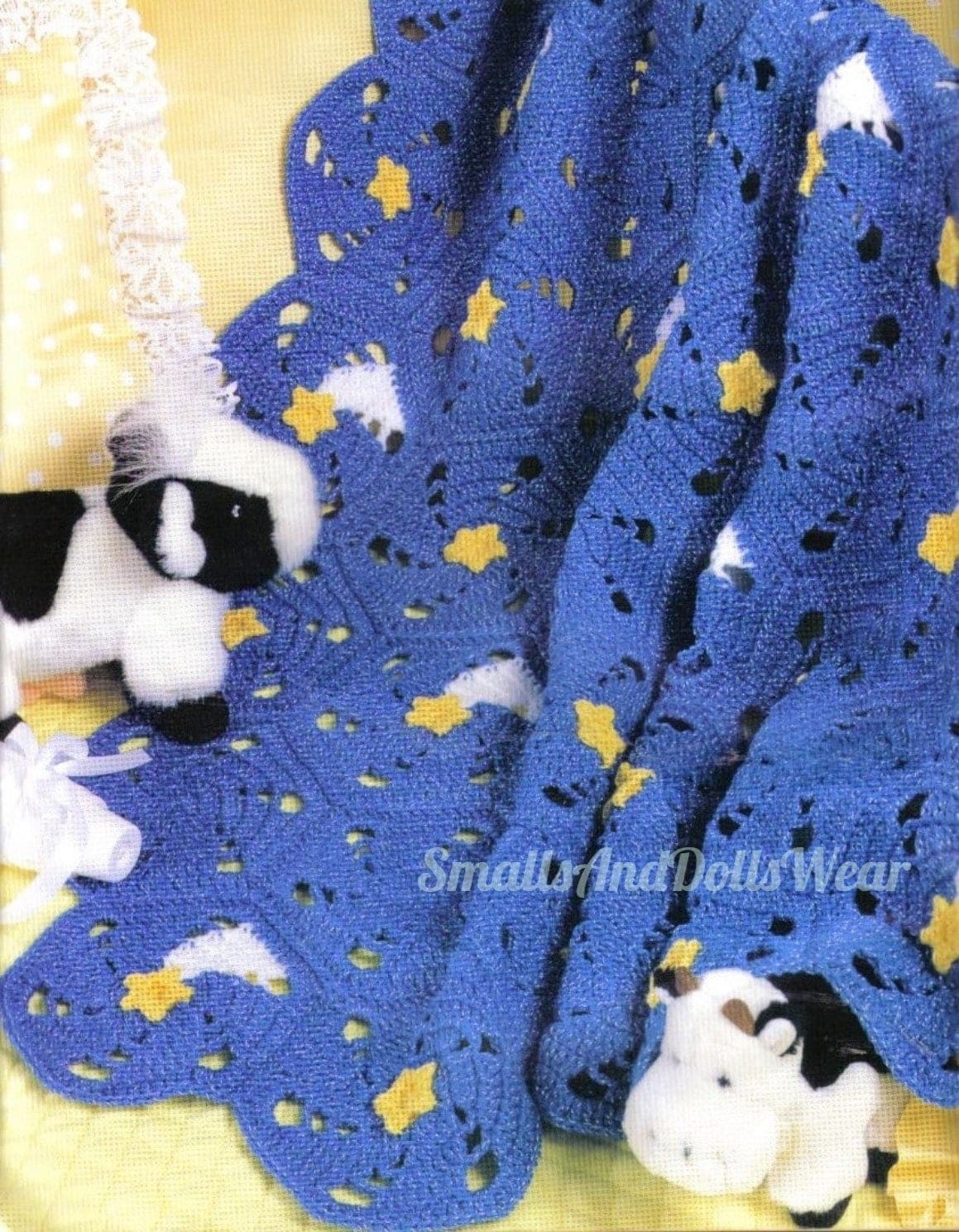 Moon and stars baby blanket crochet pattern deals