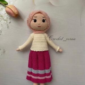 Hijabdoll, amigurumidoll,amigurumi,amigurumihijabdoll,hijapdollpattern,amigurumilove,handmade,crochetdoll