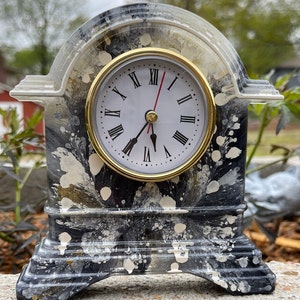 Black and Gold Clock